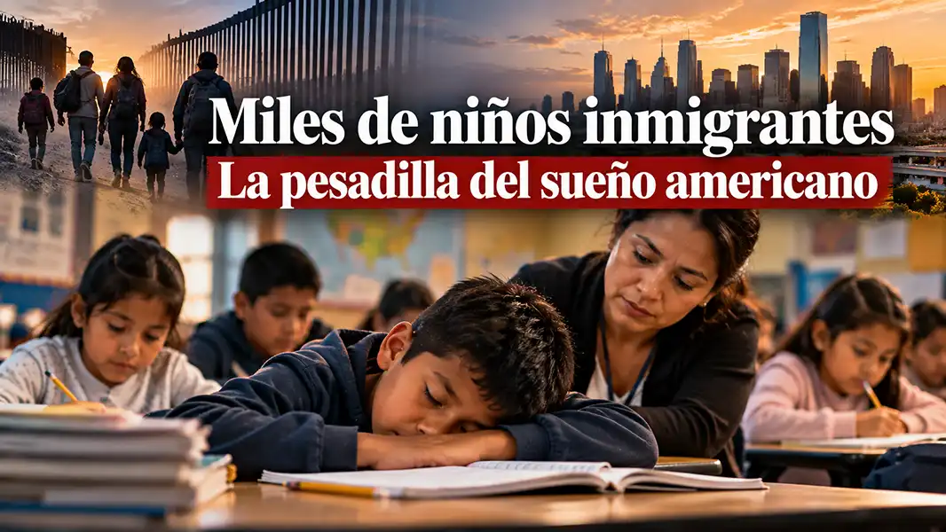 Miles de niños inmigrantes viven la pesadilla del sueño americano